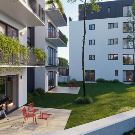 Venkovní vizualizace bytového domu