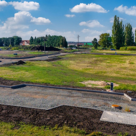 Příprava budování inženýrských sítí a komunikace